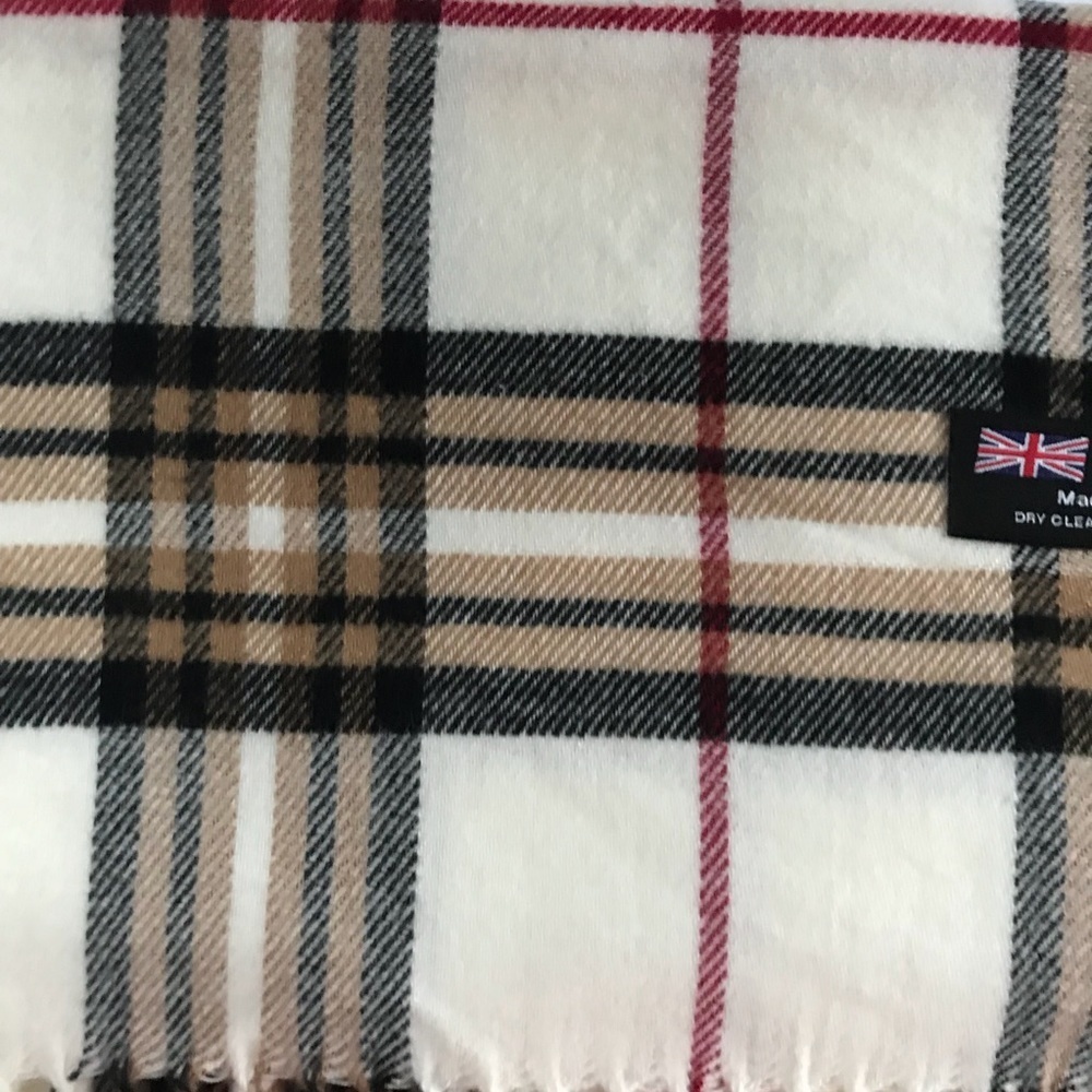 100% Cashmere Scarf Scotland - Picture 4 of 7